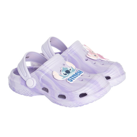 Плажни чехли LILO & STITCH, цвят: Светло виолетов