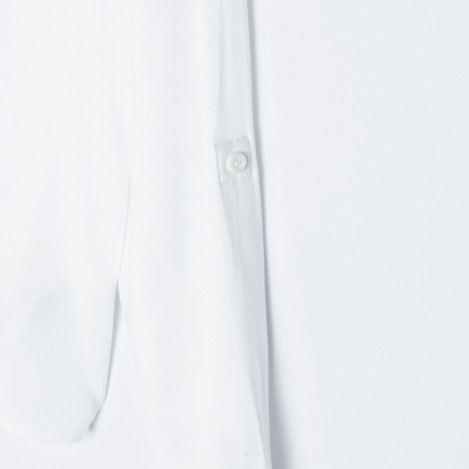 Риза с дълъг ръкав, цвят: Бял