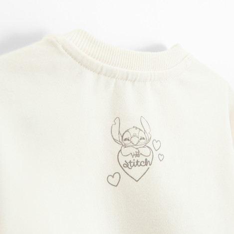 Блуза с дълъг ръкав LILO & STITCH, цвят: Бял