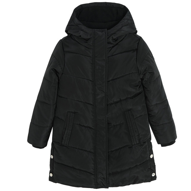 Палто, цвят: Черен