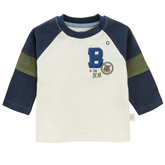 Тениска с дълъг ръкав 3бр., цвят: Микс