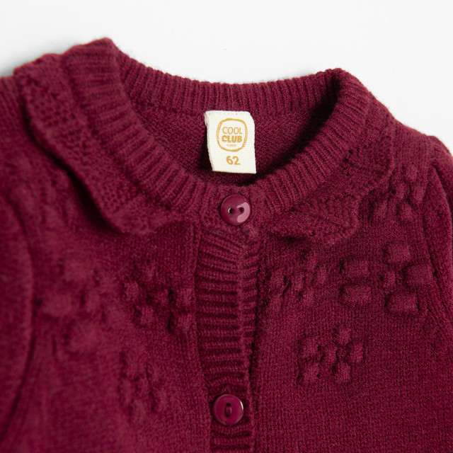 Жилетка, цвят: Червен