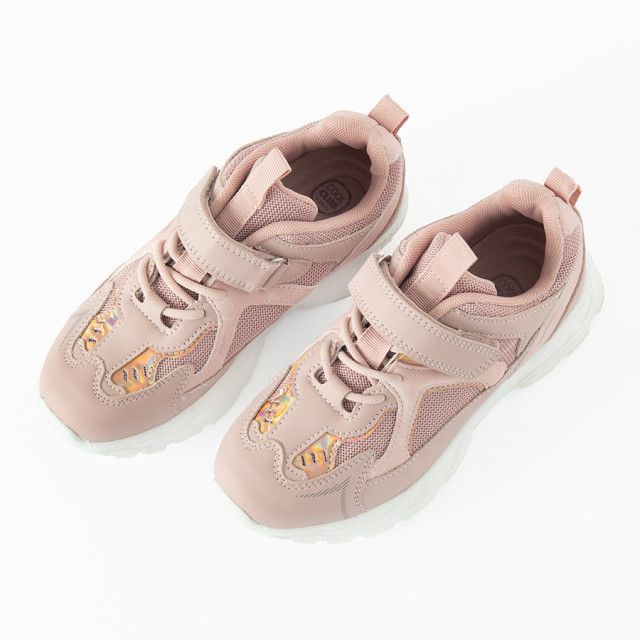 Спортни обувки, цвят: Пепел от рози