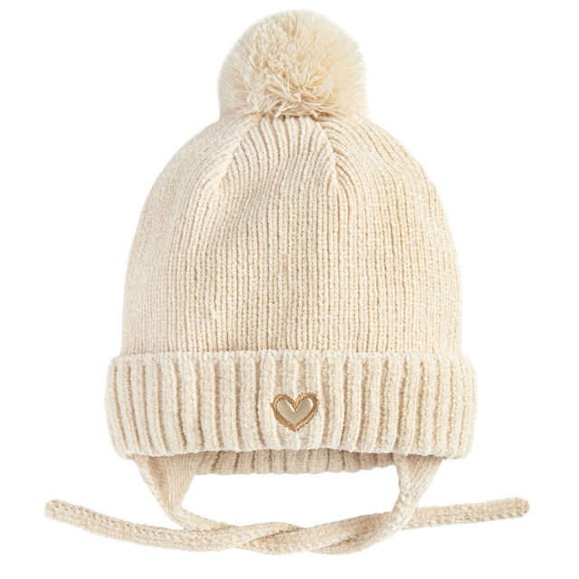 Шапка, цвят: Кремав
