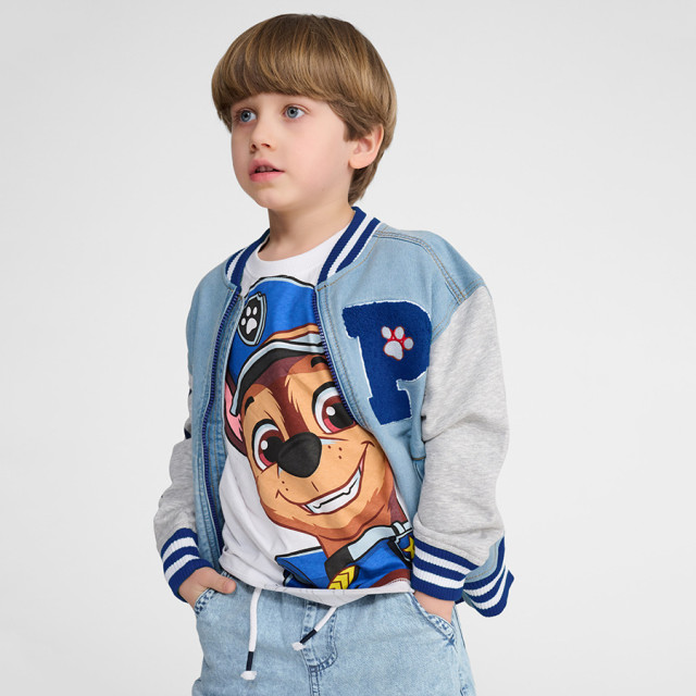 Яке PAW PATROL, цвят: Светъл деним