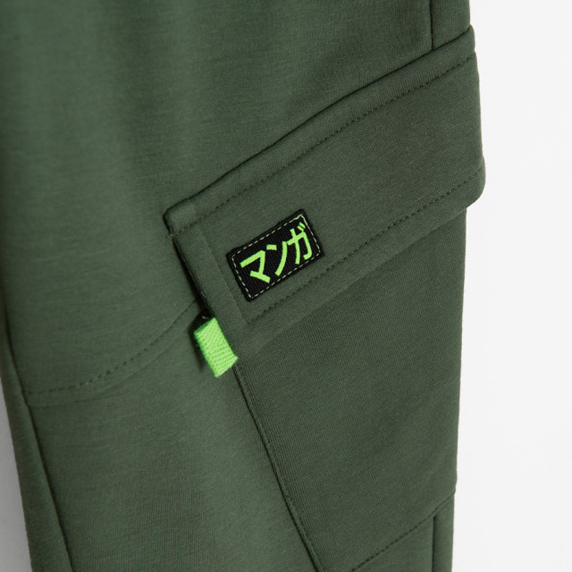 Спортен панталон, цвят: Зелен