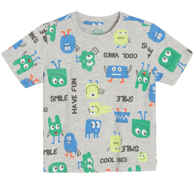 Тениска с къс ръкав 3бр., цвят: Микс