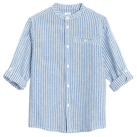 Риза с дълъг ръкав, цвят: Бял