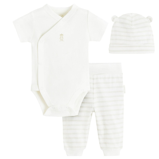 Комплект, цвят: Бял