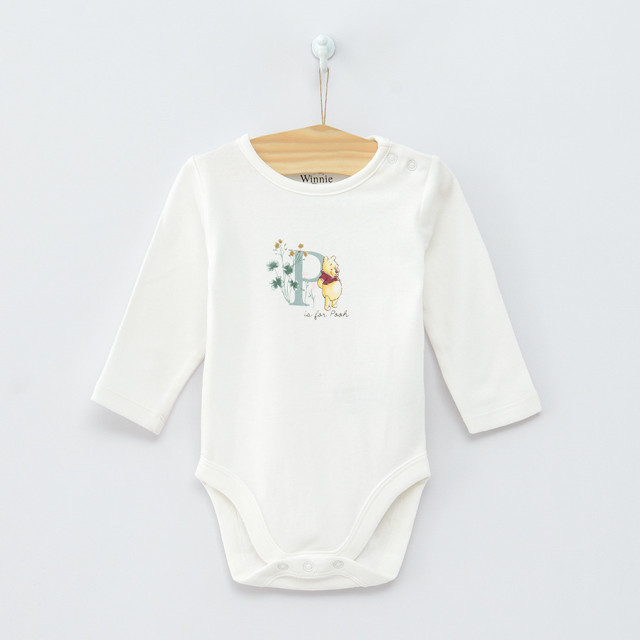Боди с дълъг ръкав 3бр. WINNIE THE POOH, цвят: Микс