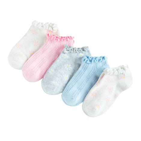 Къси чорапи 5бр., цвят: Микс