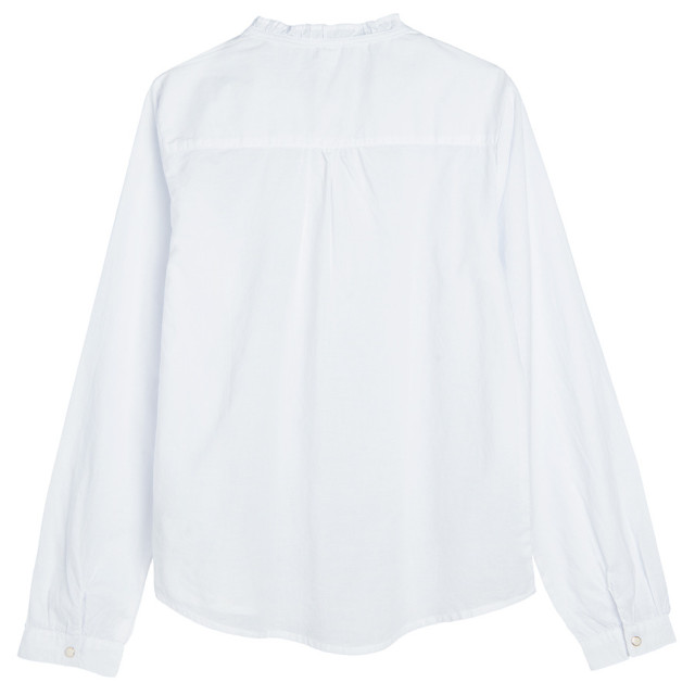 Риза с дълъг ръкав, цвят: Бял