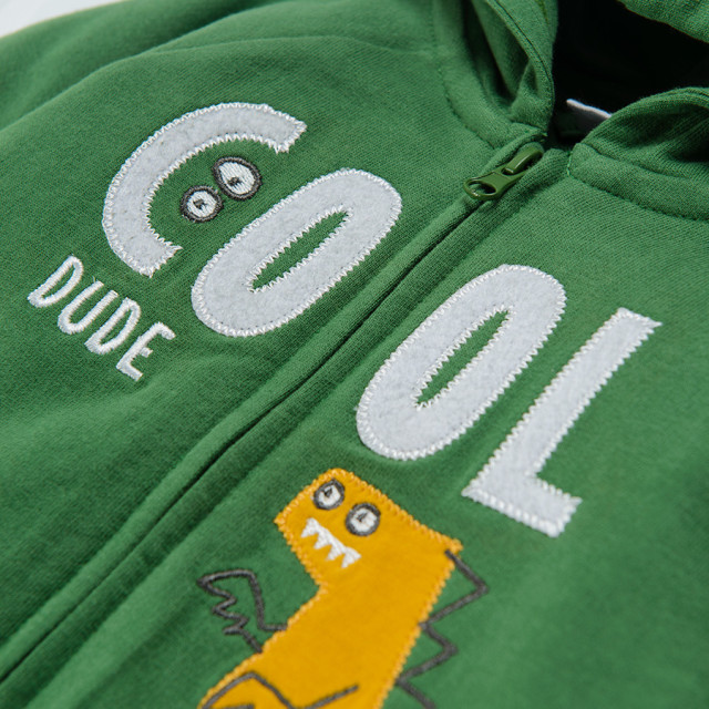 Суитчър, цвят: Зелен