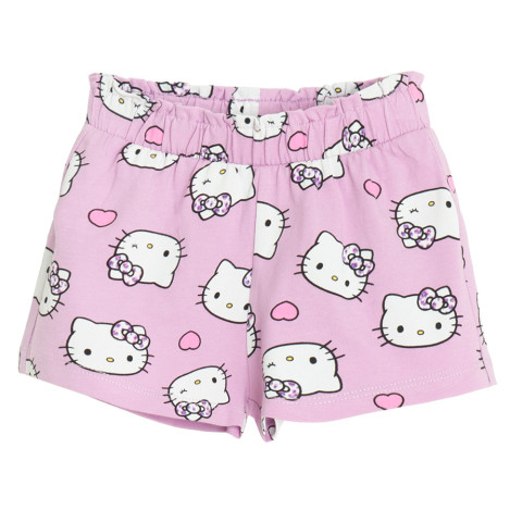 Шорти HELLO KITTY, цвят: Виолетов