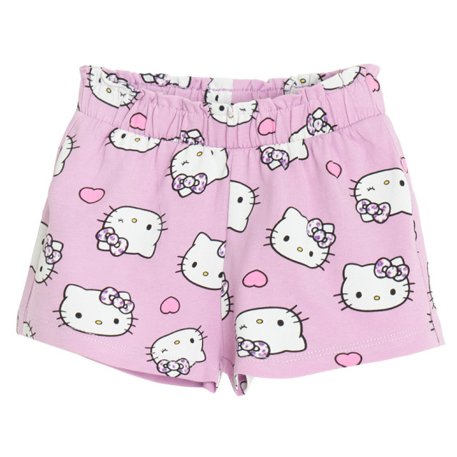 Шорти HELLO KITTY, цвят: Виолетов