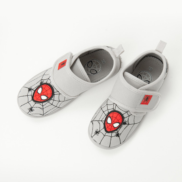 Пантофи SPIDER-MAN, цвят: Св. сив меланж