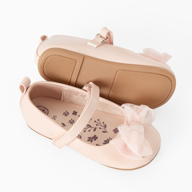 Балеринки, цвят: Светло розов