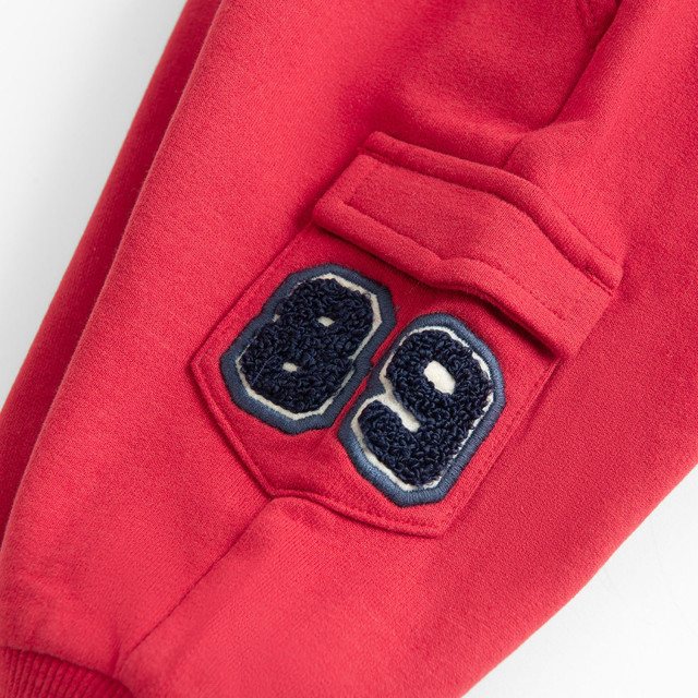 Спортен панталон, цвят: Червен