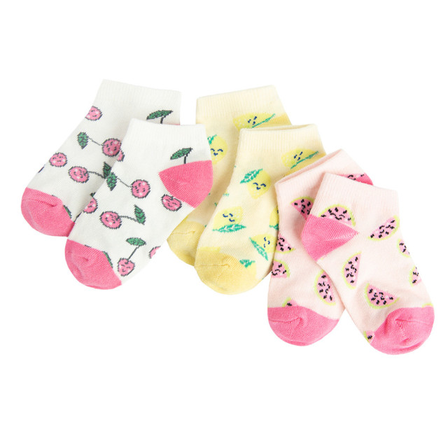 Къси чорапи 3бр., цвят: Микс