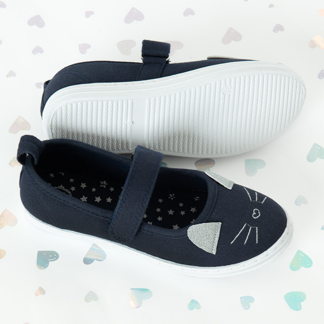 Пантофи, цвят: Морско син