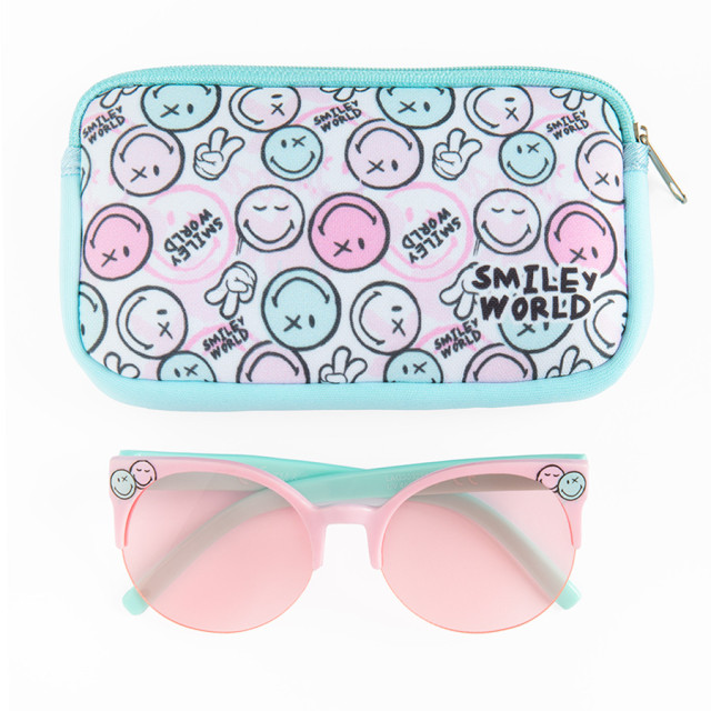 Комплект Аксесoари SMILEY, цвят: Розов