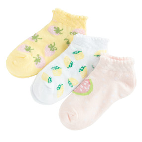 Къси чорапи 3бр., цвят: Микс