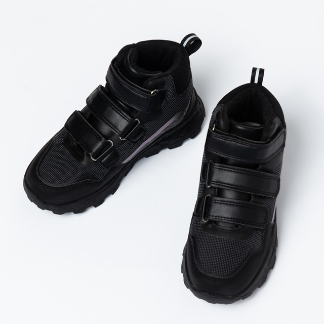 Високи обувки, цвят: Черен