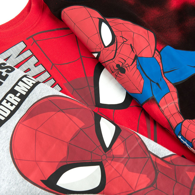 Тениска с дълъг ръкав 3бр. SPIDER-MAN, цвят: Микс