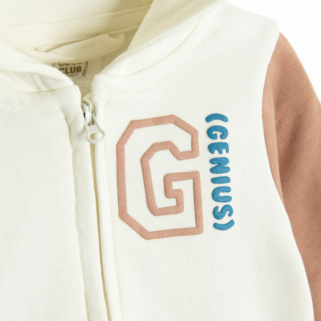 Суитчър, цвят: Кремав