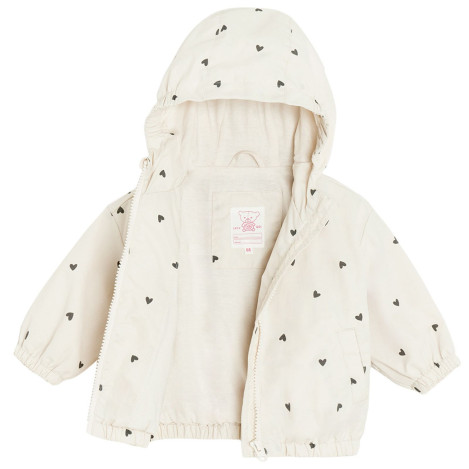 Яке, цвят: Бял