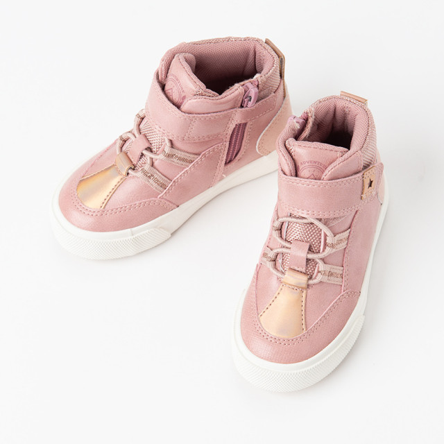 Високи обувки, цвят: Светло розов