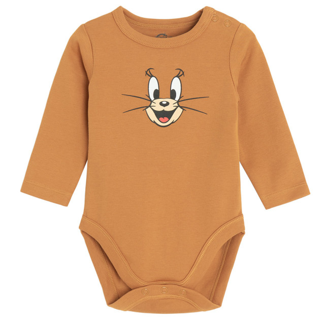 Боди с дълъг ръкав 3бр. TOM AND JERRY, цвят: Микс