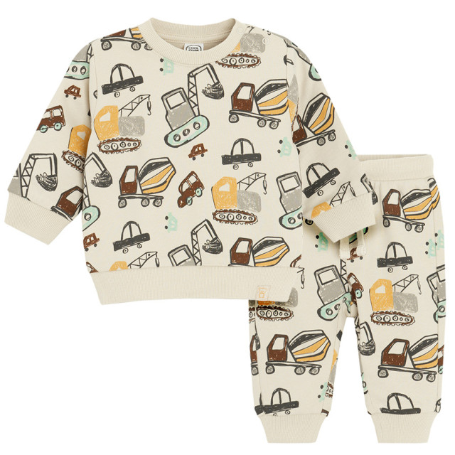 Спортен комплект 2бр., цвят: Светло бежово