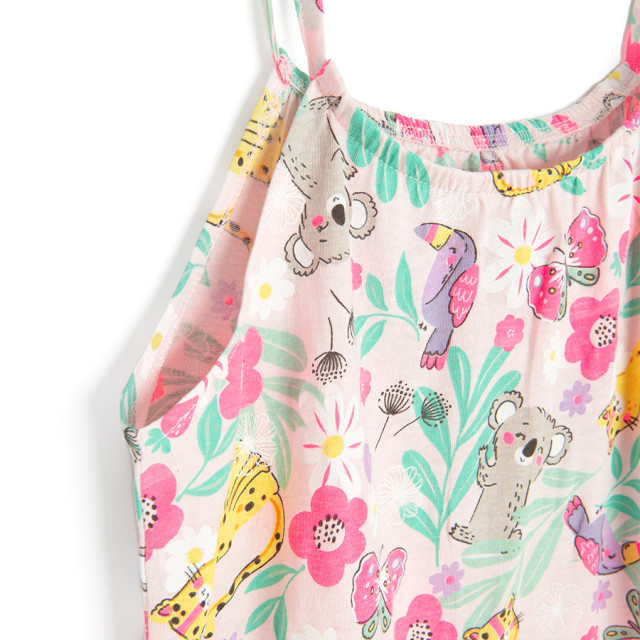 Рокля без ръкав, цвят: Микс