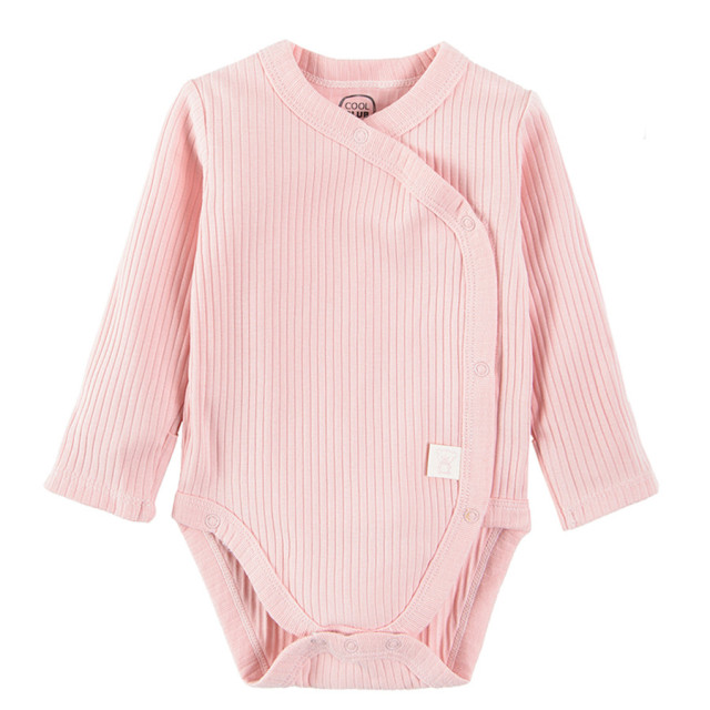 Боди с дълъг ръкав, цвят: Розов