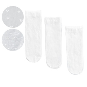 Чорапи 3бр., цвят: Бял