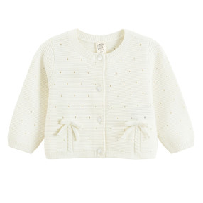 Жилетка, цвят: Бял