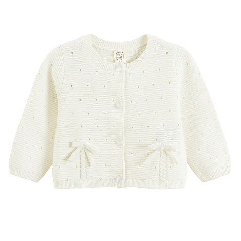 Жилетка, цвят: Бял