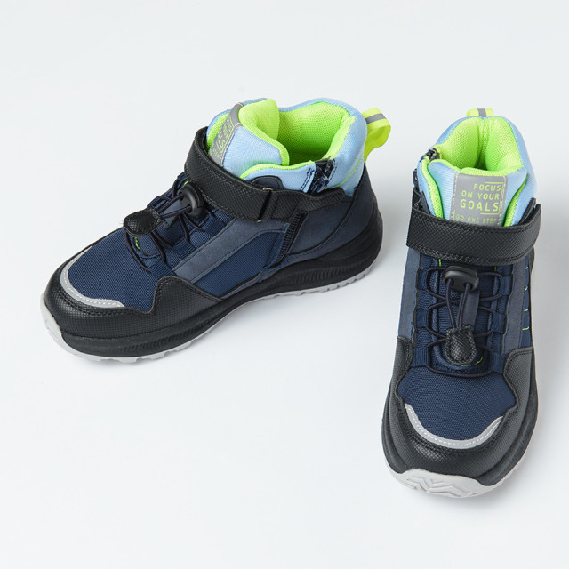 Високи обувки, цвят: Морско син