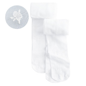 Чорапогащи 2бр., цвят: Бял
