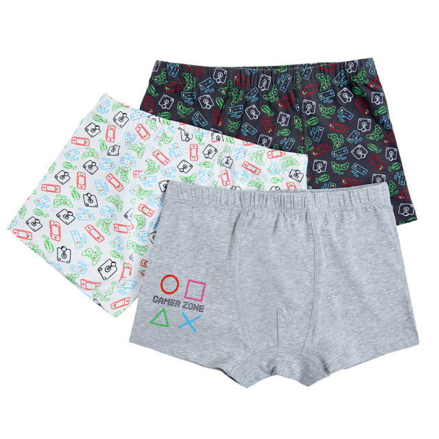 Боксерки 3бр., цвят: Микс