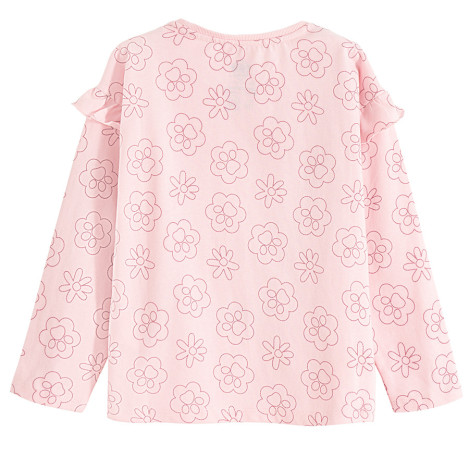 Блуза с дълъг ръкав PAW PATROL, цвят: Светло розов