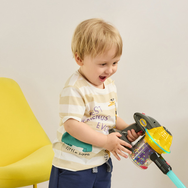 Тениска с къс ръкав, цвят: Кремав