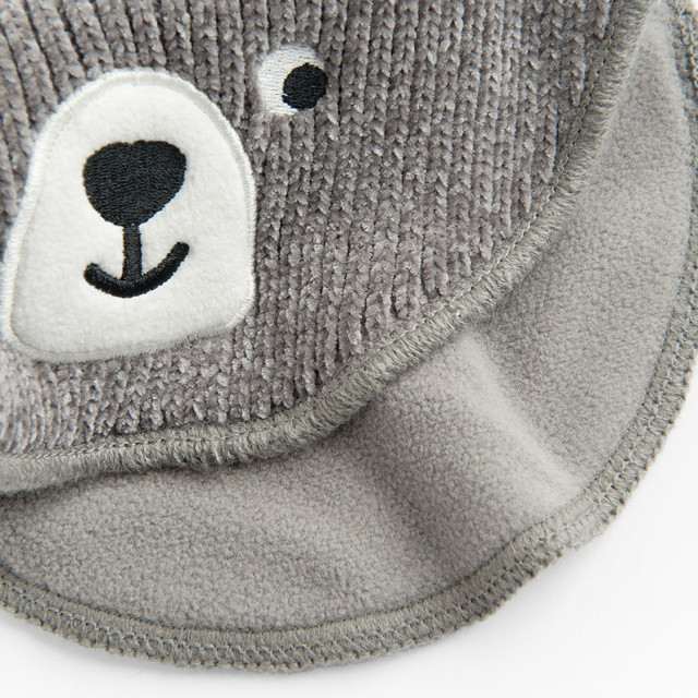 Шал СНУД, цвят: Сив