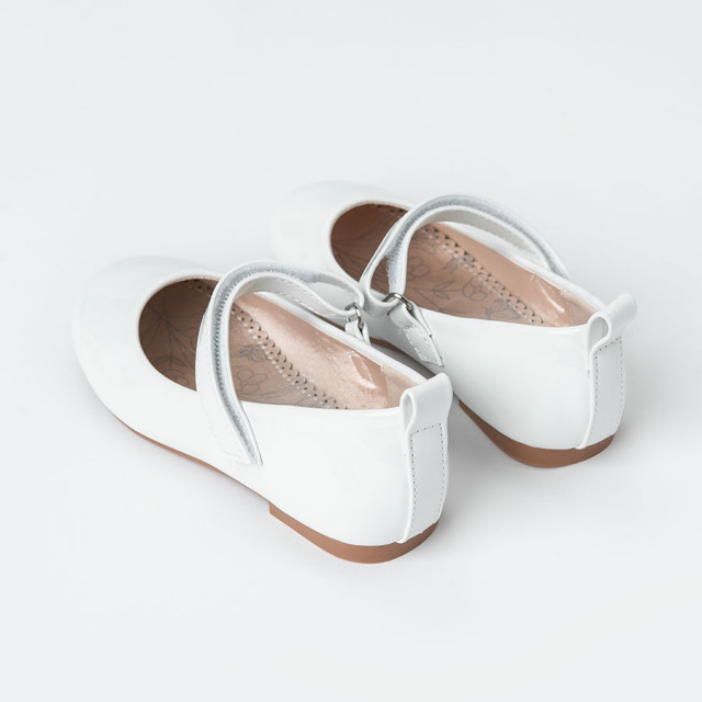 Балеринки, цвят: Бял