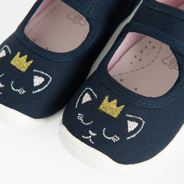 Пантофи, цвят: Син