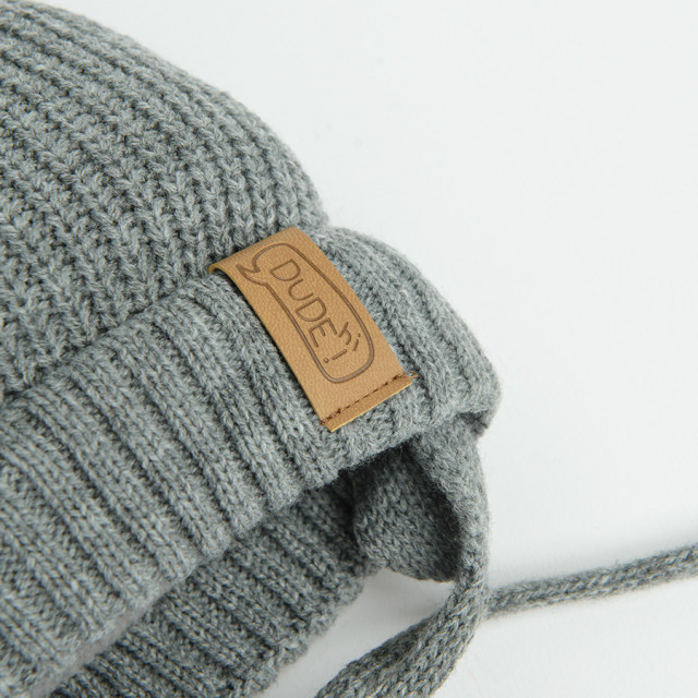 Шапка, цвят: Сив меланж