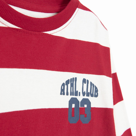 Блуза с дълъг ръкав, цвят: Райе