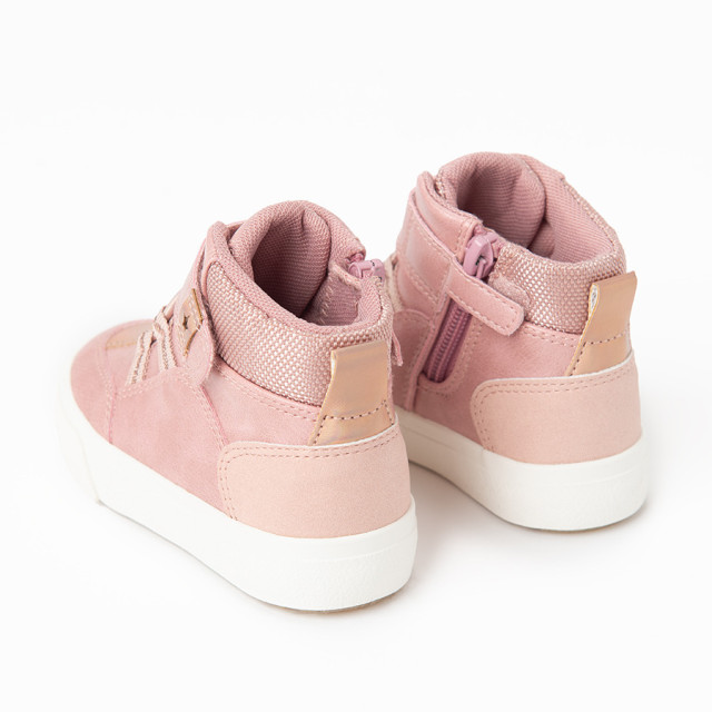 Високи обувки, цвят: Светло розов