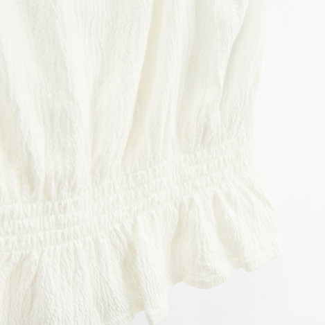 Блуза без ръкави, цвят: Бял